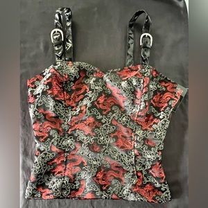 Morbid Threads Geisha Corset Tank